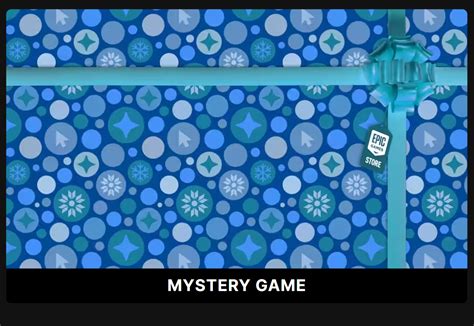 epic games mystery game|epic games free rumor.